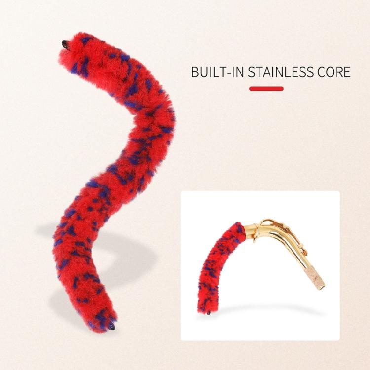 Saxophone Mouth Tube Cleaning Brush Clarinet Cleaning Brush Convenient  To Use