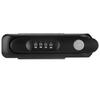 Zinc Alloy Cabinet Door Password Coded Lock with Keys for Home Office Hospital SchoolBlack