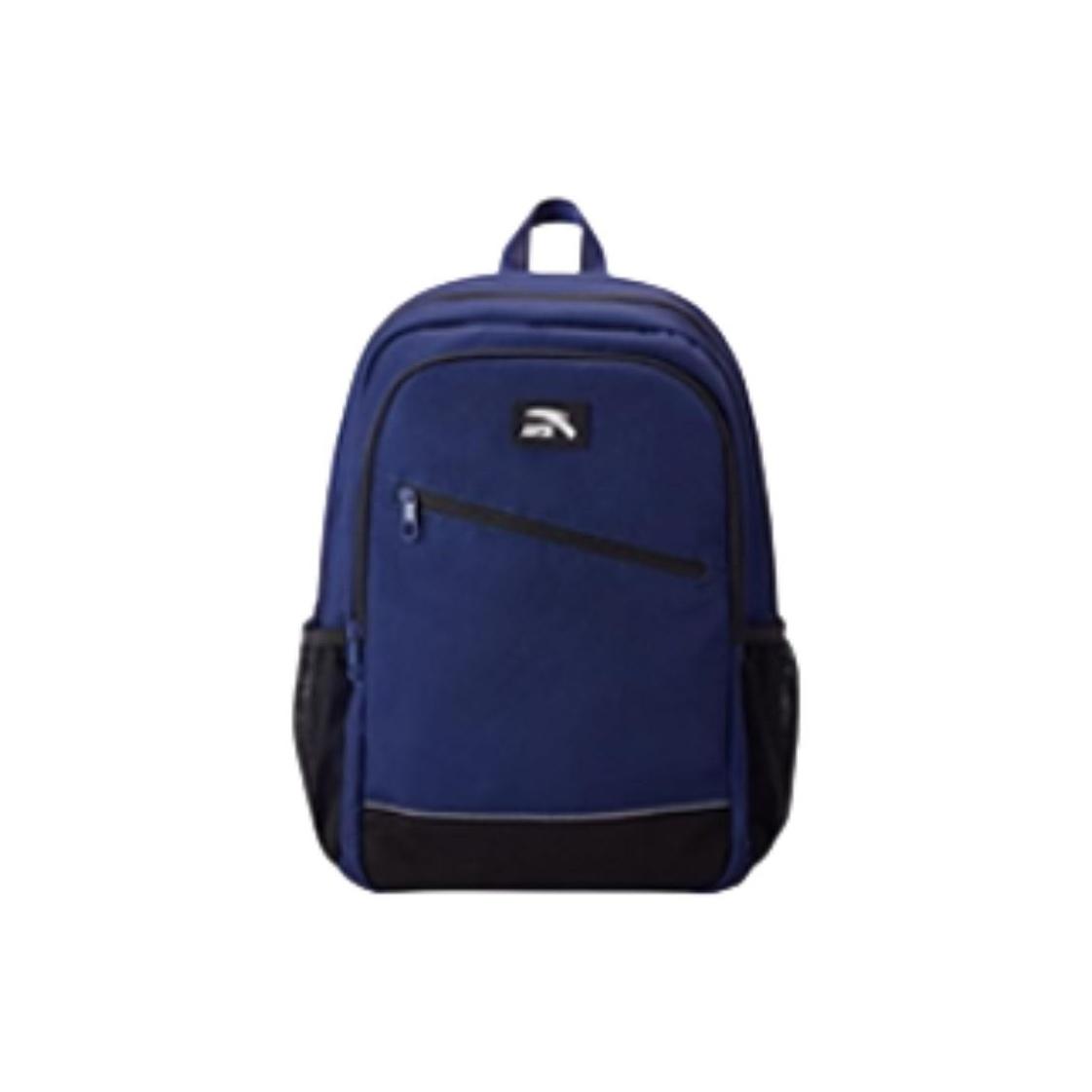 

Anta Ultra Lightweight Campus Large Capacity 25L Reflective Strip Design Student Bag Regular Kids Version Multi-Color Kids bags AA92528154 Navy Blue