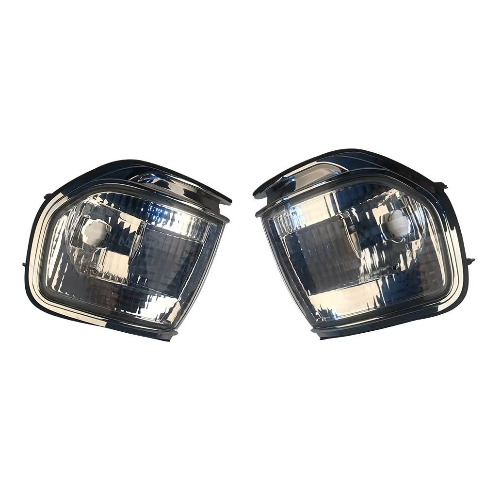 2Pcs Car Turn Signal Light Corner Lamp For Toyota Land Cruiser FJ80 LC80 1992