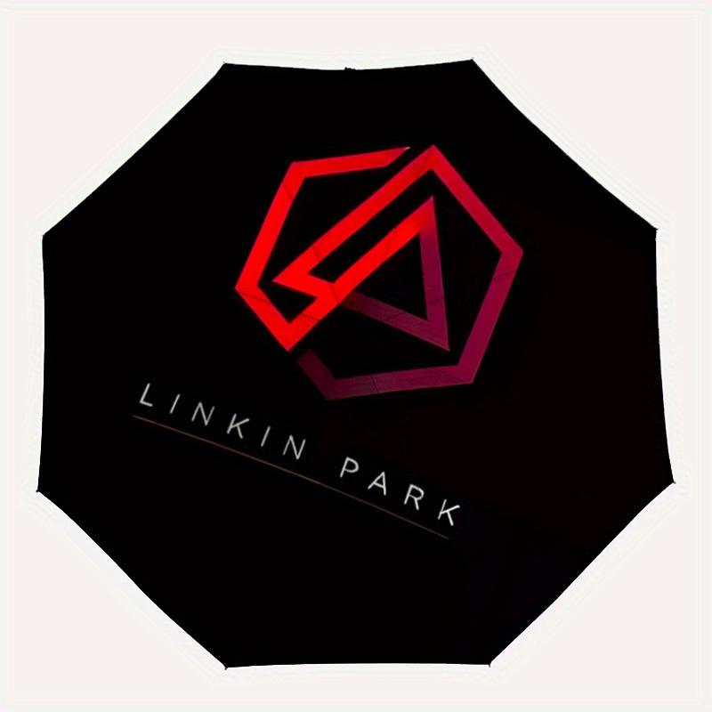 

1pc Linkin Park Automatic Folding Umbrella, Portable Design with 8 Ribs, Casual Outdoor Accessory HolidayBirthday Gifts yy250814027