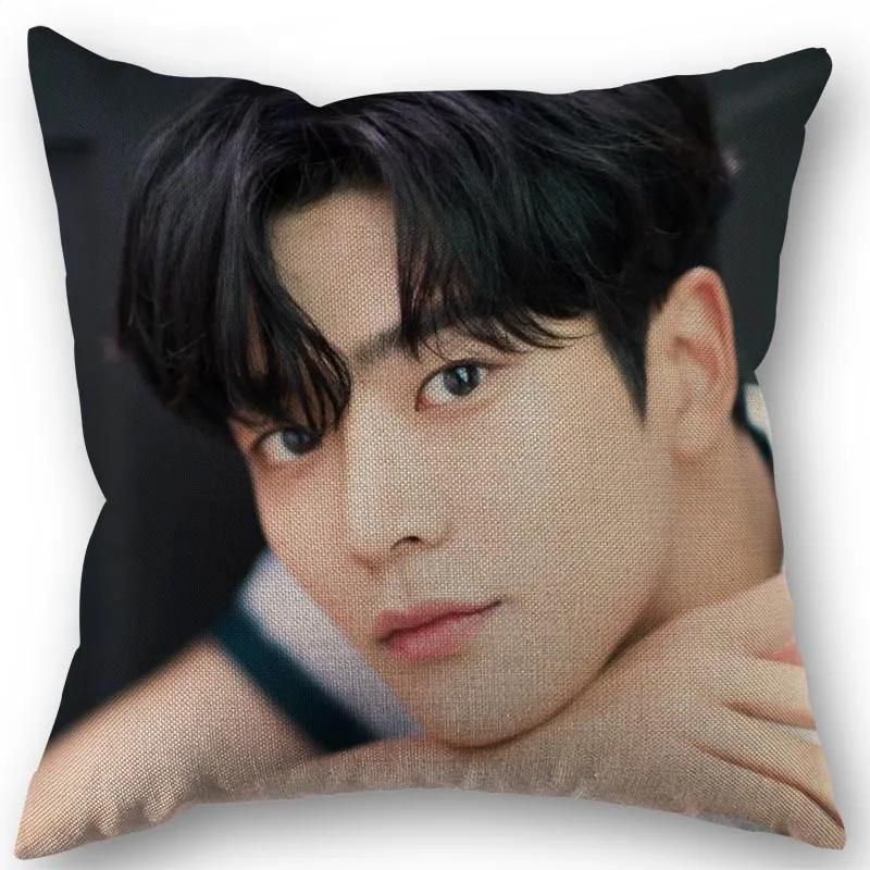 45X45cm Pillow Cover SF9 Rowoon Square Zipper Cotton Linen Pillow Cases Bedroom Home Wedding Decorative Pillowcase 0913