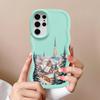 Case for Samsung Galaxy S25 S22 Ultra A26 A25 S21 S24 S20 FE S23 Plus Soft Phone Cover A35 A36 A54 A34 A24 A55 Christmas Santa