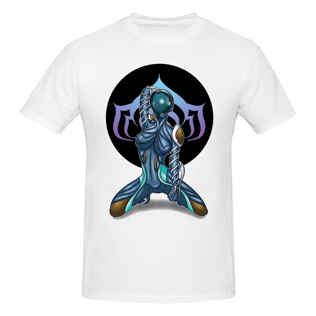 Piece Mag Pinup Novelty Cotton TShirt WarFrame SciFi TPS Game Tops Tees For Unisex