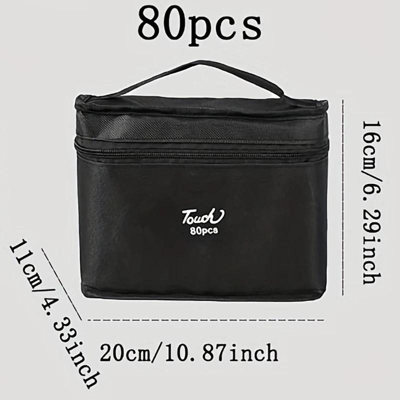 60/80/120color Double-headed Marker Pen Set for Beginners Animation Professional Drawing Watercolor Pens Oil-based Markers