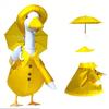 Goose Outfit Fit for Gaggleville Porch Goose 17 Inch Tall Statue Costume Set for Outdoor Lawn Yard