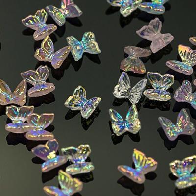 Aurora Bow Nail Art Decorations Manicure Accessories Nail Drills Nail Jewelry