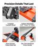1200 Mm Manual Tile Cutter, Spring-Loaded Base Cutting Tool with Adjustable Angle Fence, Tungsten Carbide Cutting Wheel, Precision Alignment Guide,