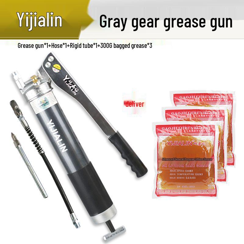 Mini One-Hand High-Pressure Grease Gun with Auto Air Venting