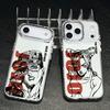 JoJo's Bizarre Adventure Handyhülle für Apple iPhone 17 Air 16 16e 15 14 13 12 11 Pro Max X Xs XR 8 Plus Luxuriöse Klare Hülle