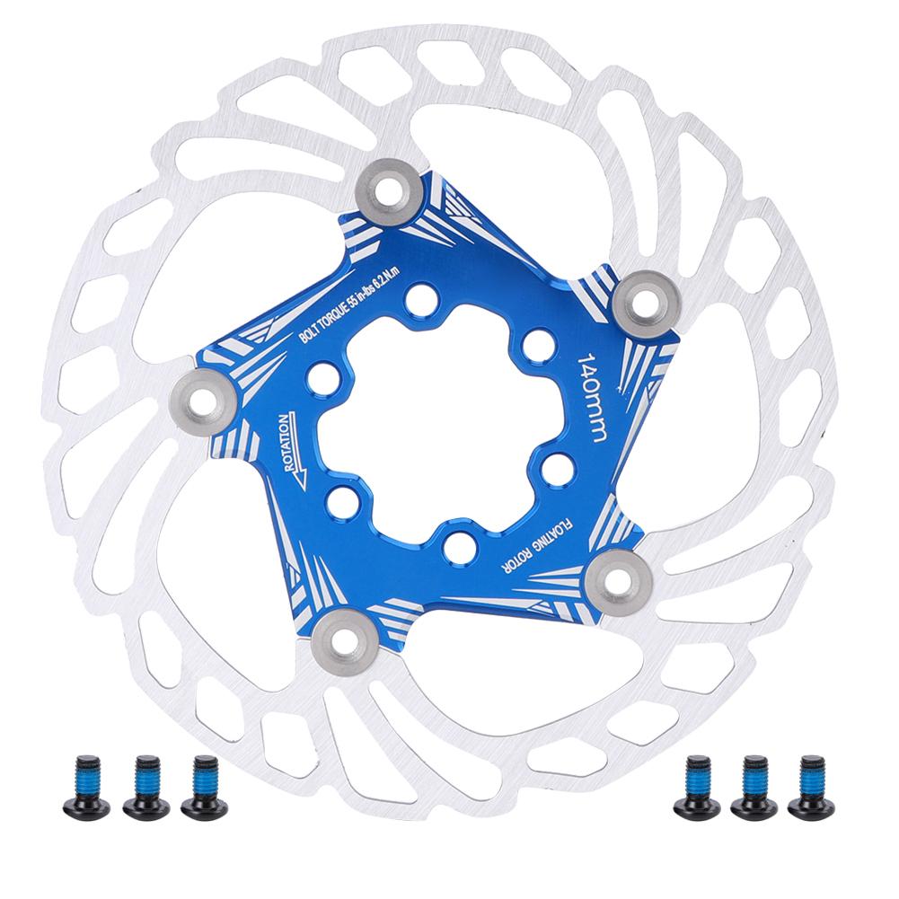 Mountain Bike Brake Disc Floating Cooling Rotors 5 Stud 140mm Cycling Accessory