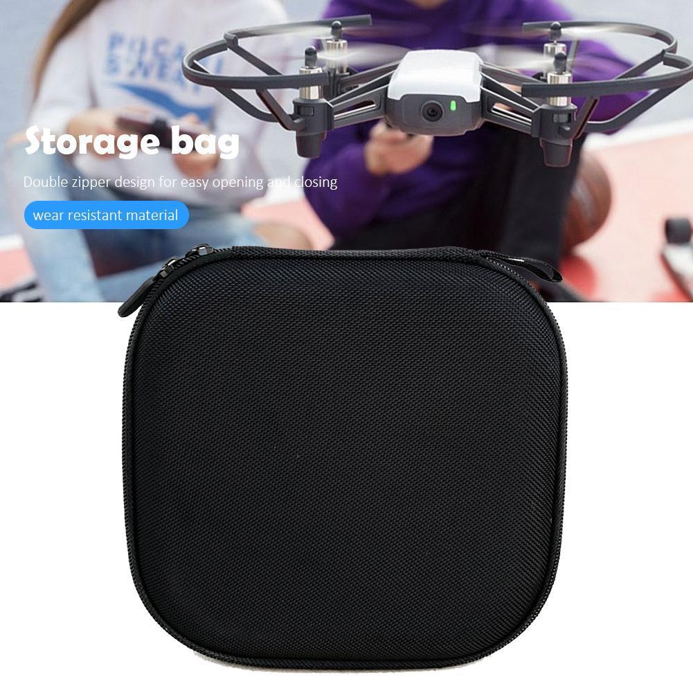 Drone Carrying Case Replacement for DJI Tello Drone Safety Carrying Bag Portable Double Zipper Storage Bag