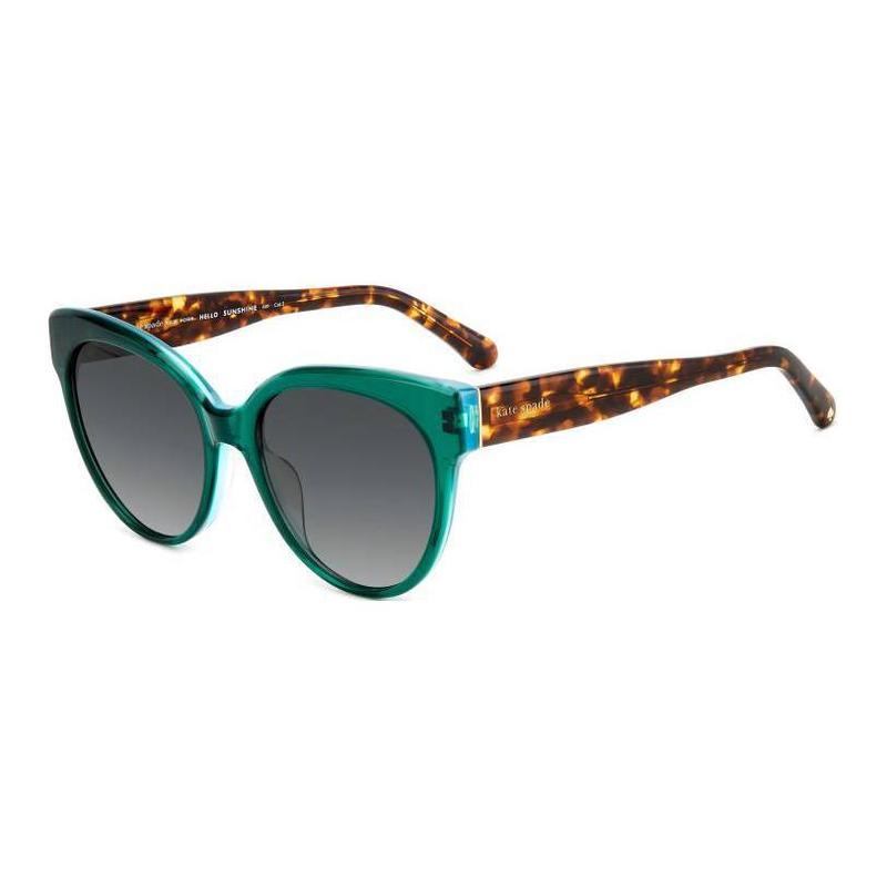 Kate Spade Logo acetate round sunglasses women green AUBRIELLA-G-S-1EDF59O