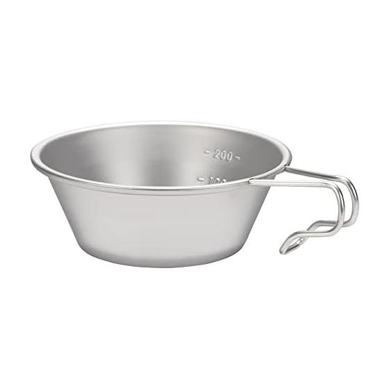 Snow Peak Stainless Sierra Cup E-203 Stainless Steel Sierra Cup Lightweight Outdoor Camping