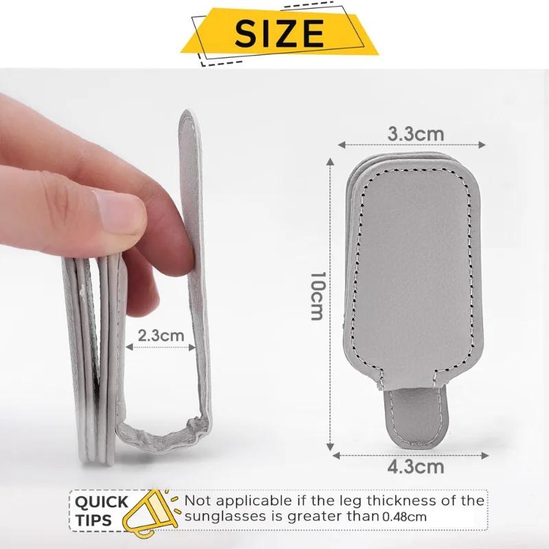 Auto Sonnenblende Sonnenbrillen Rahmenhalter Auto Aufbewahrungskoffer Magnetischer Sonnenbrillenhalter Rechnungen Ticket Kartenclip Brillenhalter Ständer