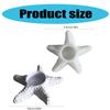 Starfish Candlestick Mold Silicone Candle Holder Mould Easy To Demold Tealight Mould Gypsum Home Desktop Ornament
