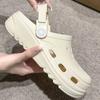 Cool slippers women's outer wear hole shoes non-slip and non-smelly feet bathroom home indoor home summer