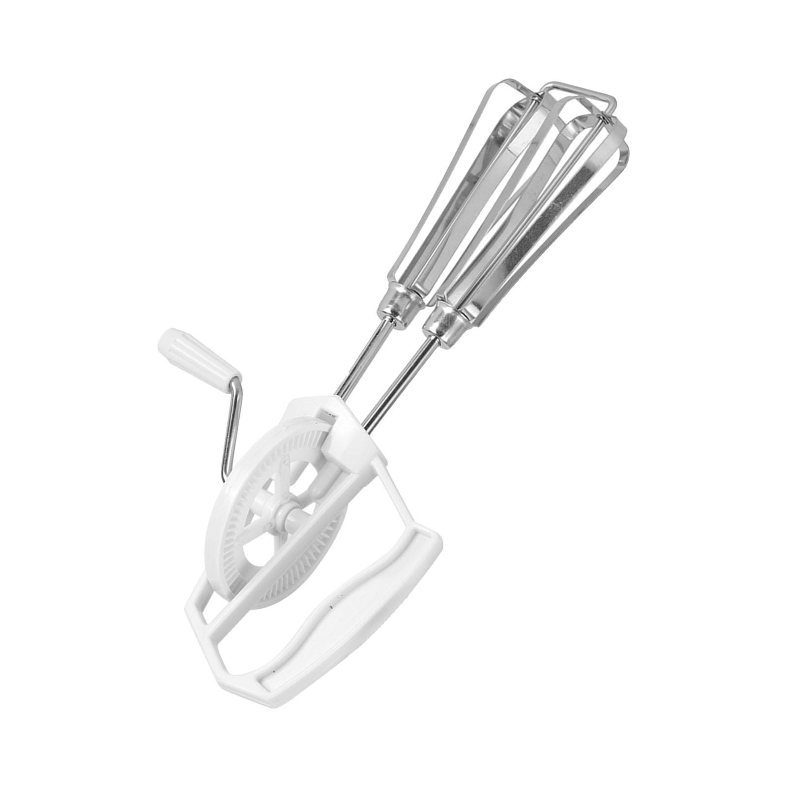 

Stainless Steel Handheld Manual Egg Blender Mixer Beater Home Kitchen Cooking Tool