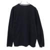 STUSSY Logo embroidery Long sleeve sweat trainer M black Men's Used