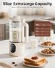 55oz Family-Size Nut Milk Maker, Almond/Oat/Soy/Cashew Milk, Juice & Smoothie, Auto Clean, Delay Start, Boil & Keep Warm