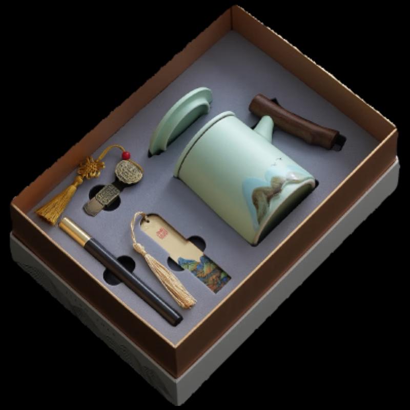 Guochao Cultural Cangmu Cup Business Gift Set
