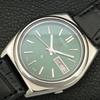 VINTAGE SEIKO EXPO 70 AUTOMATIC 7009A JAPAN MENS GREEN DIAL WATCH A708707-1