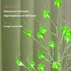 Plastic LED Shamrock Tree Decoration Light for Patrick's Festival Event Safe Design Easy Assembly Child Friendly