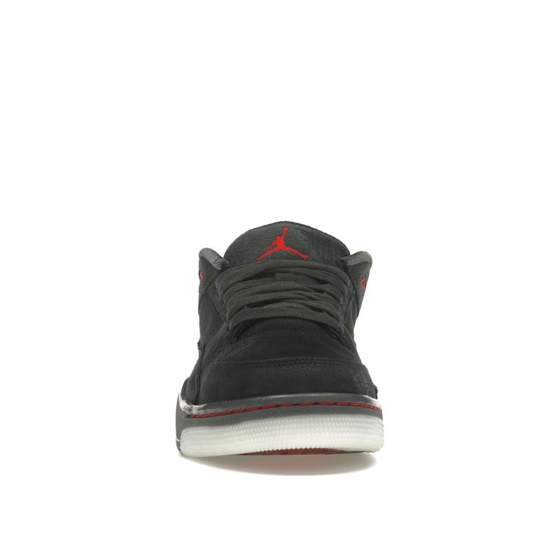 Air Jordan Who Decides War X  Jordan Flight Court The World Is Your Court - Black Women Sneakers Varsity-Red Off-Noir Muslin HQ2958-006