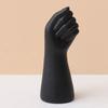Vase in europäischem Stil in Handform Glatte Retro-Blumenvase Minimalistische Tischvase Ornament Tisch