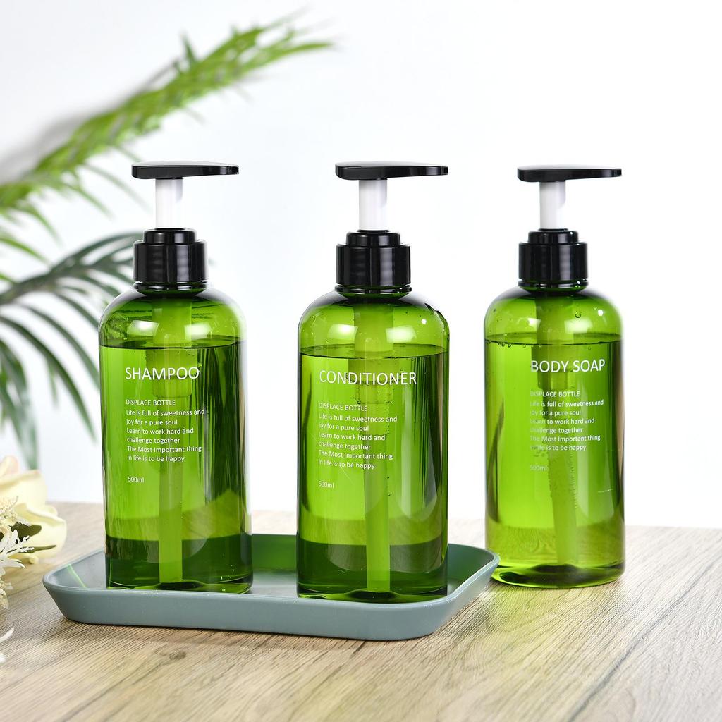 500ml/300ml Press Bottle for Lotion, Shampoo, Shower Gel, and Hand Soap