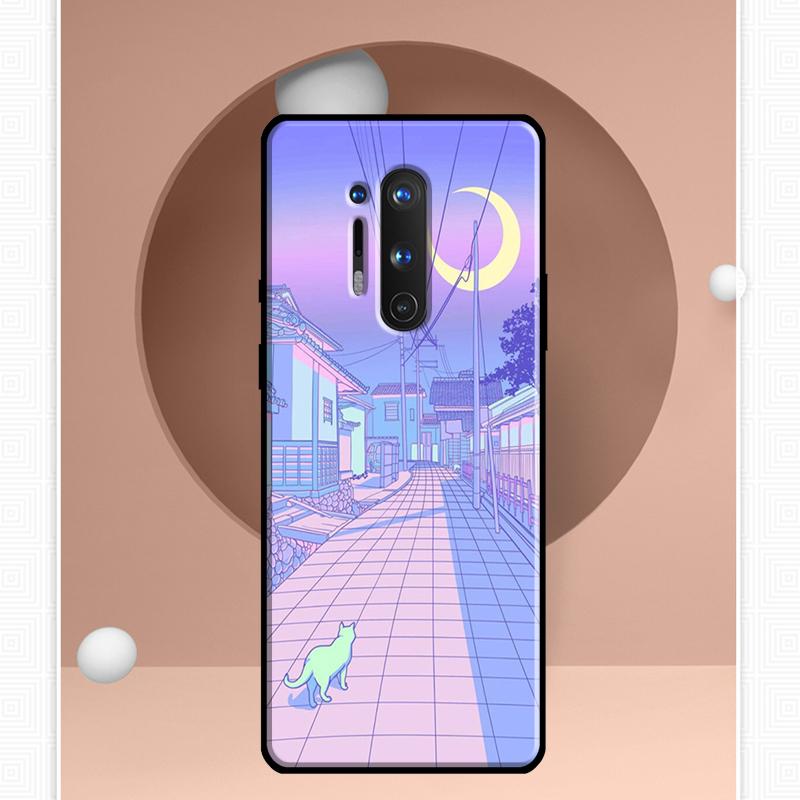 Pastel Japonsko Pouzdro Kyoto City Pro Oneplus 10T 8T 9R 9RT Ace 11 9 10 Pro Kryt Pro Oneplus Nord N20 N10 2T CE 2 Lite