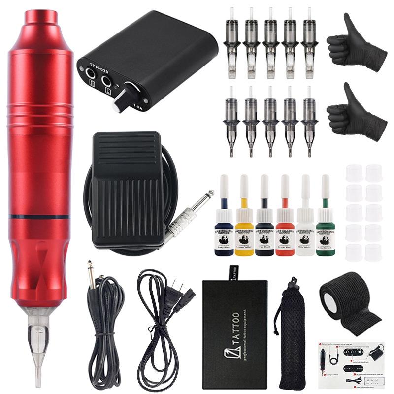 

Лишай Нет. 11 Моторная тату-машинка: Мини блок питания, Инструменты для самообучения, Пигменты, Машина «всё в одном»