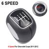 For Chevrolet Chevy Cruze 2009-2015 Mitsubishi Outlander Yige Lancer IX Car 5/6 Speed Manual Gear Shift Knob Head Ball Lever