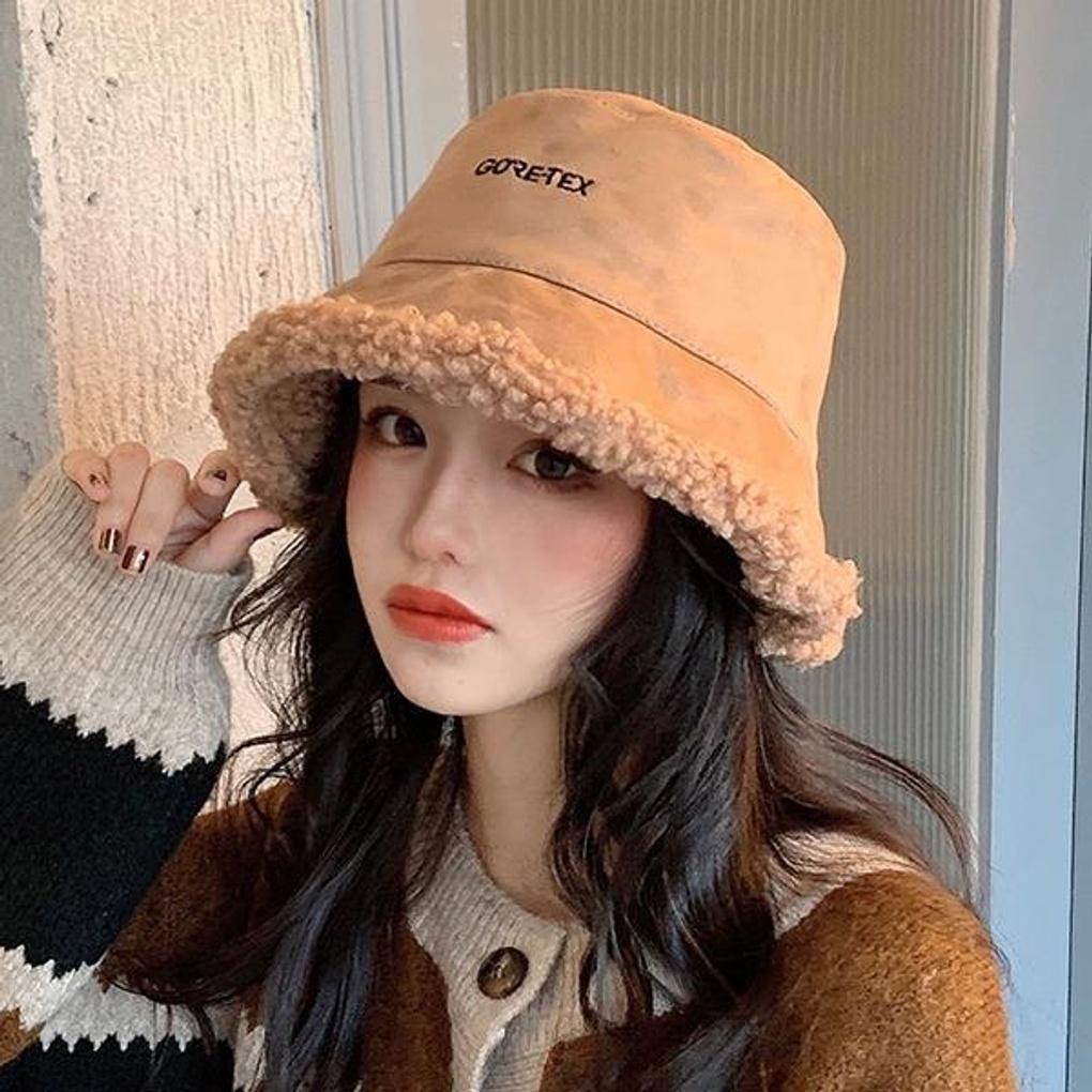 Women's Reversible Poggle Winter Hat, Cold-Weather Bucket Hat LK-HT12