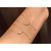 Pearl Rose Gold Niche Design Necklace for Women Korean Clavicle Chain Simple Personality Temperament Fresh