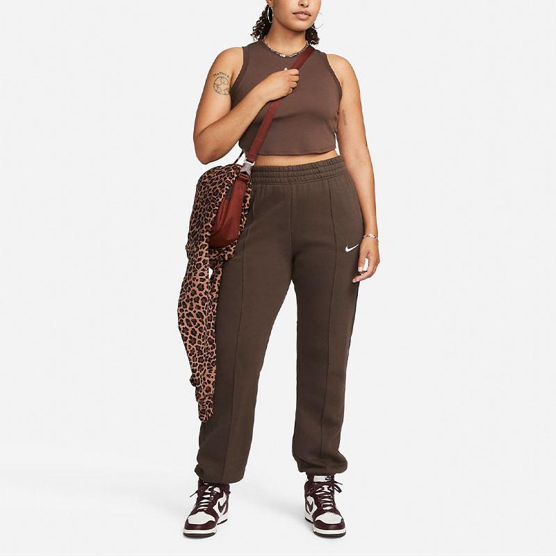 New Nike Sportswear Essentials Series Tank Tops Women's Baroque Brown FB8280-237