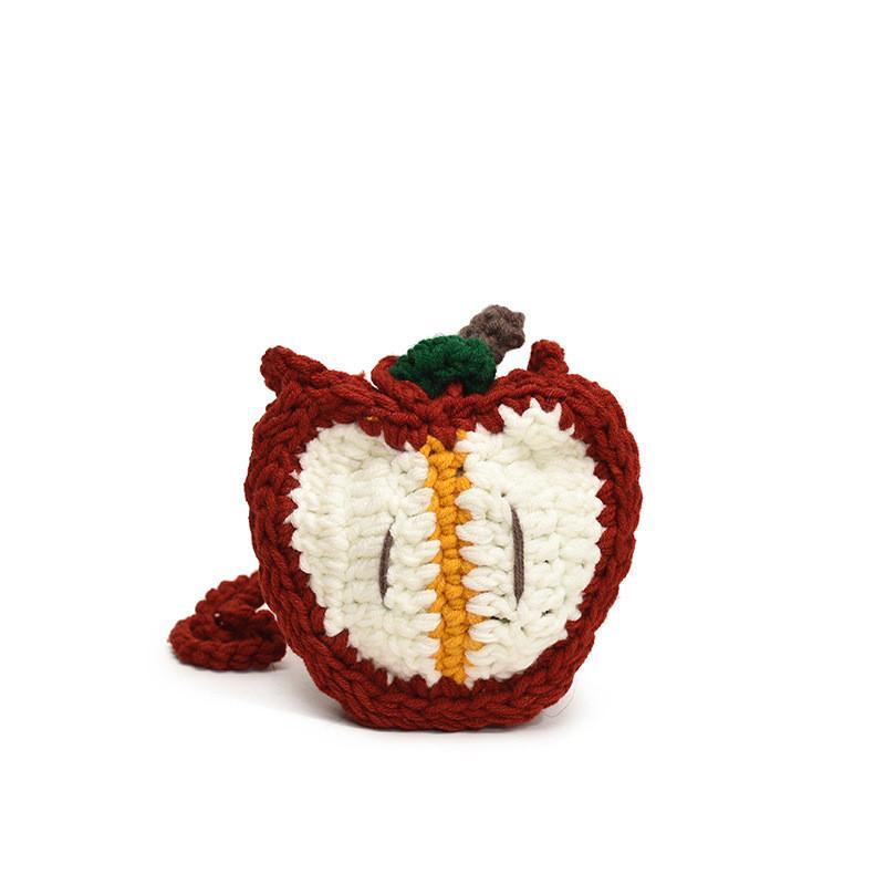 

Shoulder Stylish Crochet Bag For Boys And Girls Lightweight Fun Accessory Kids For Small Red