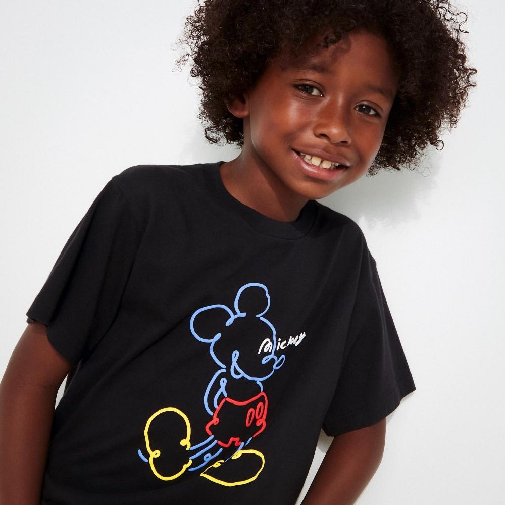 

UNIQLO JAPAN KIDS Футболка с рисунком Mickey Stans UT с короткими рукавами