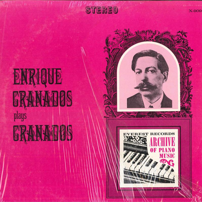 

LP Record ENRIQUE GRANADOS - Plays Granados X909 Everest 1966 US Classical Used