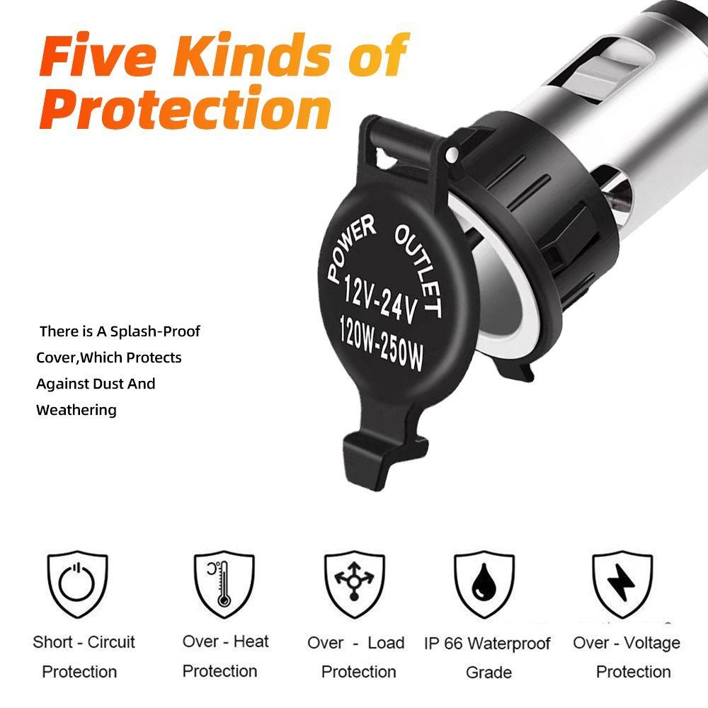 

Разъем Авто Аксессуары Адаптер постоянного тока Автомобильный прикуриватель Вилка Вилка питания Автомобильная зарядная розетка