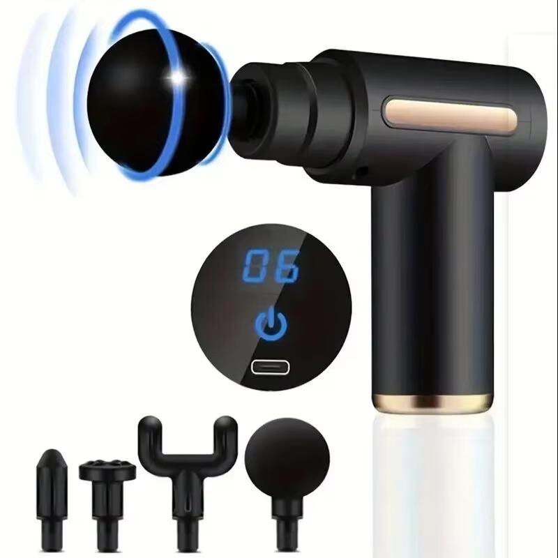 Mini Smart Fascia Gun Body Back and Neck Leg Deep Hand Percussion Massager Professional Grade Neck Membrane Gun 2026
