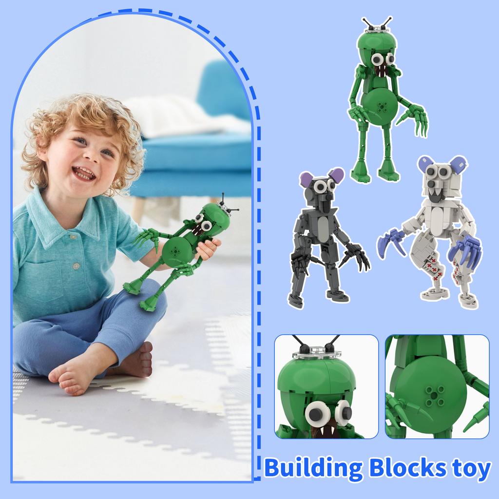 Anime Periferní Trendy Stavebnice, Dětské Puzzle Puzzle Puzzle Stavební Model Hračky