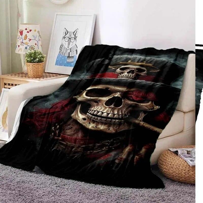 

Одеяло Metallica с 3D принтом «Четыре сезона», чехол для дивана, дорожная кровать, плюшевое одеяло, легкое фланелевое одеяло, теплое детское одеяло 75x100cm