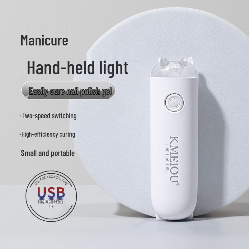 Nail Art Mini Portable Dual-Use Rechargeable Phototherapy Lamp