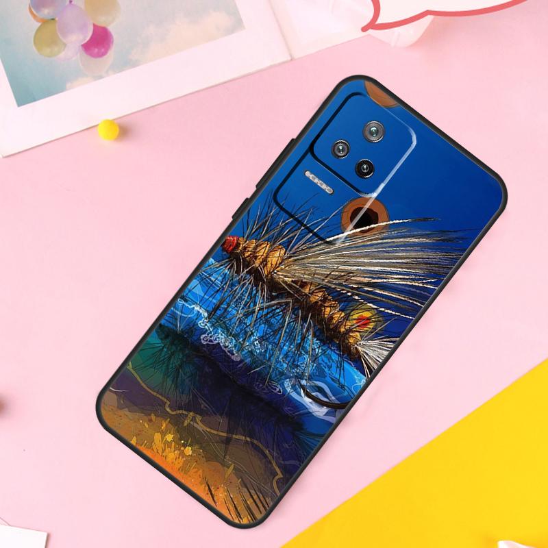 Trout Fish Fishing Case For Xiaomi 13 14 Ultra 12 Lite 11T 12T 13T Pro POCO M6 Pro X6 X5 X3 F3 F5 M5s Cover