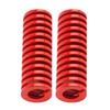 2pcs OD 30mm ID 15mm Medium Load Mould Die Spring Red (TM30*90mm)