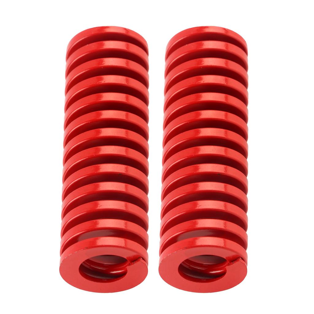 2pcs OD 30mm ID 15mm Medium Load Mould Die Spring Red (TM30*90mm)