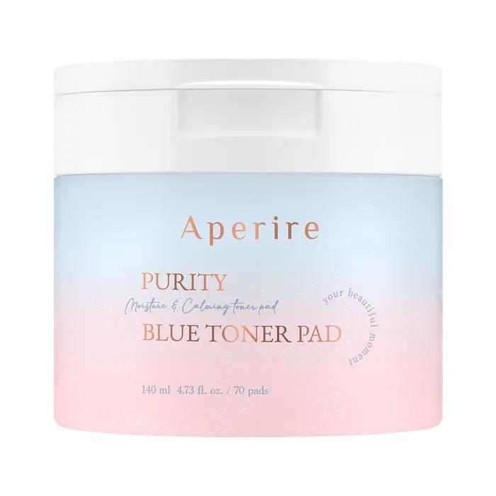 [+5 toner pads] Pure Blue Toner Pad 140ml/70 sheets