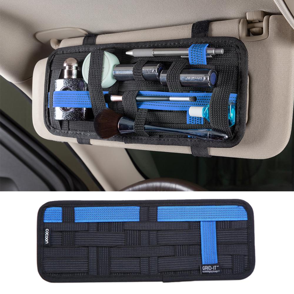 Car Sun Visor Organizer Bag Multi-Pocket for Jeep Wrangler TJ JK JL JT 1997-2025 for Suzuki Jimny 2019-2025 Interior Accessories