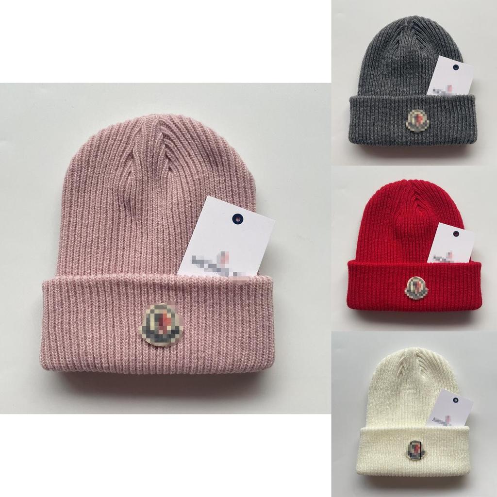 Strickmütze für Männer Frauen Warm Winddicht Lässig Herbst Winter Mit Kompassmuster